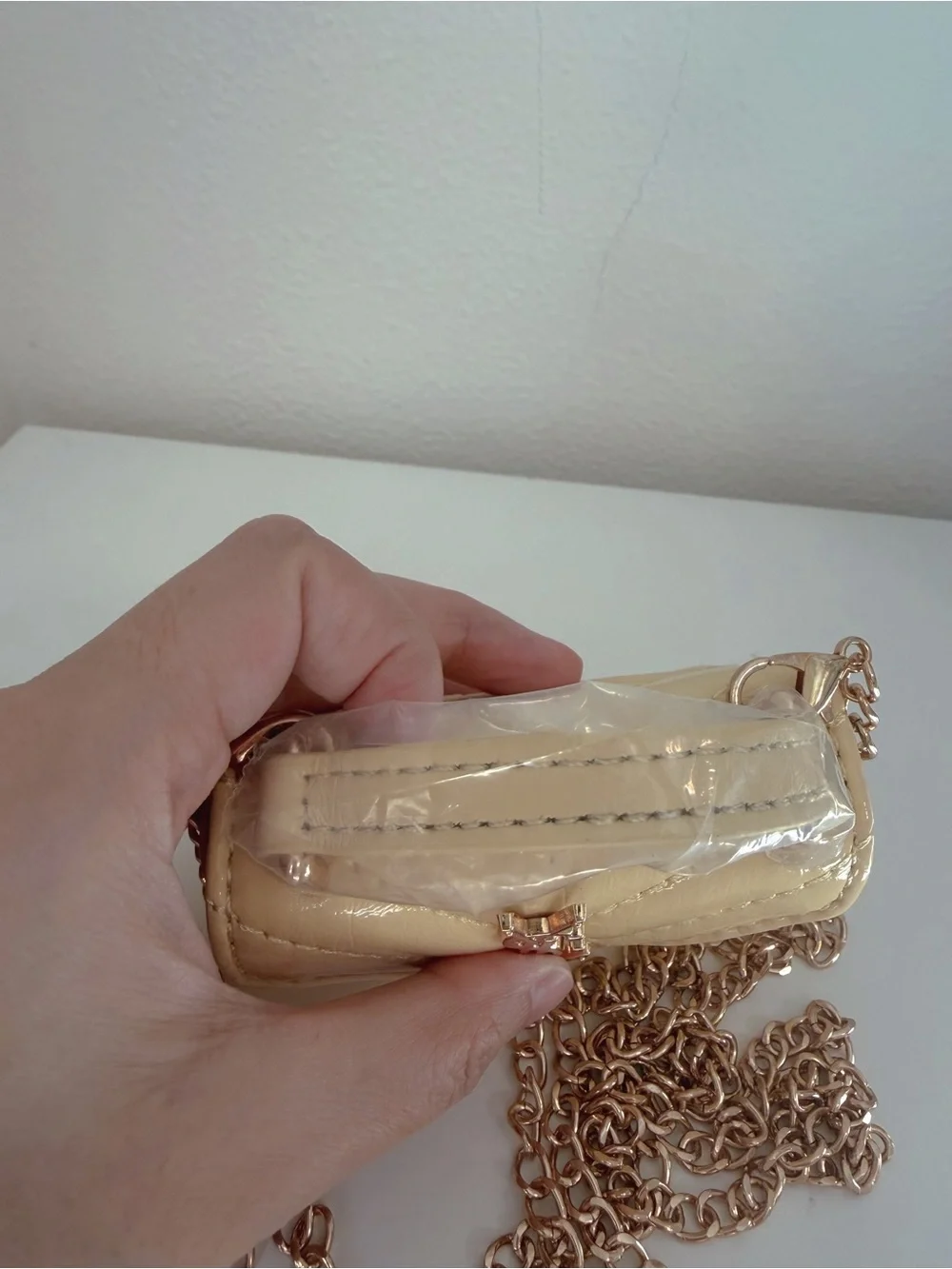 Mini Butter Yellow Crossbody Bag Charm